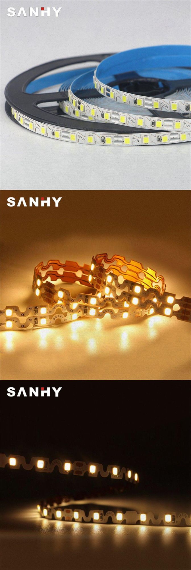 24V Waterproof Flexible LED Light Strip SMD2835 120LED 20W LED Strip