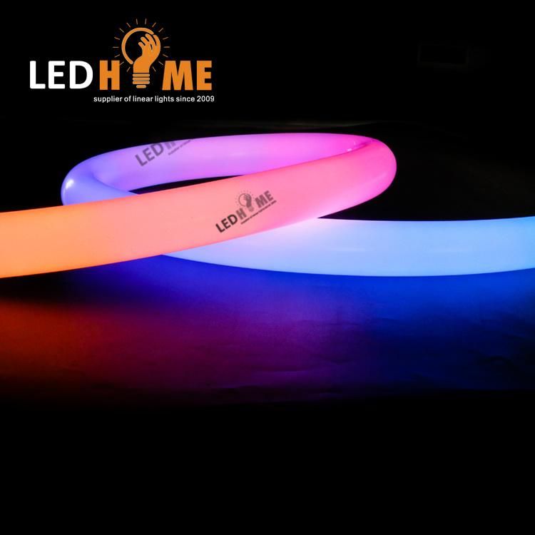 Round Silicon Tube 40mm 360 Degree Neon Flex