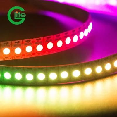 High Quality Ws2812 Addressable Digital Strip 12mm RGB LED Pixel Light 144LEDs