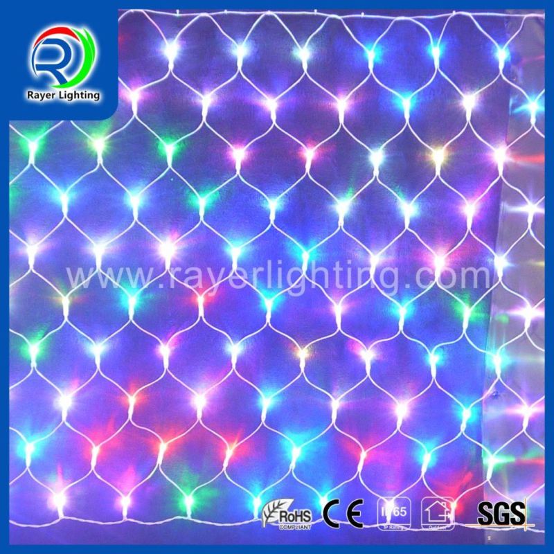 Holiday Festival Garden Building Christmas Decoration Home LED Net Light