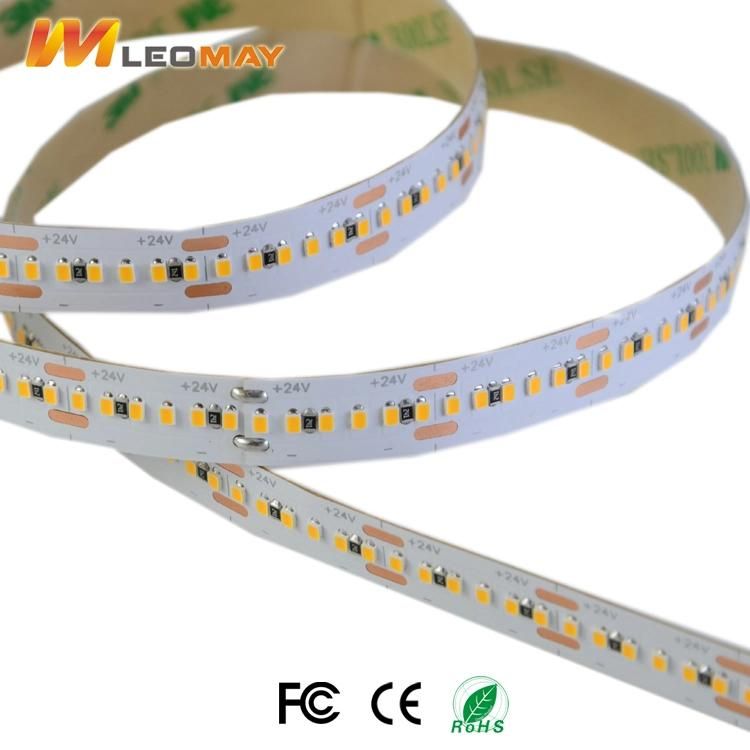 Competitive price 300LEDs/m 2216 CRI90 non waterproof flexible LED stripe light with Ce&RoHS