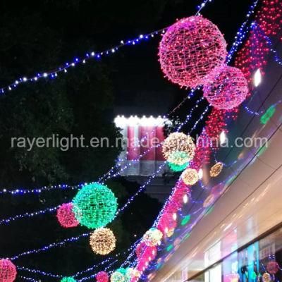 Customized Large Christmas Decoration Lights LED Lighting Ball