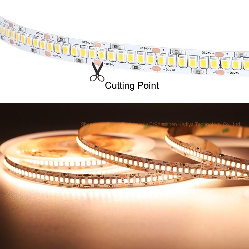 80/90/95ra SMD2835 240LEDs/M 24V Flexible LED Strip