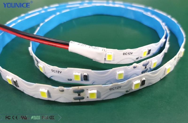 5.4W DC12V Super Long Welding Free Whole SMD2835 High Brightness S-Type Linear Light LED Flexible Strip