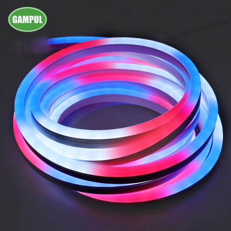 LED Neon 5m 60W RGB Flexible Smart Neon Chasing Lighting LED Strip Light