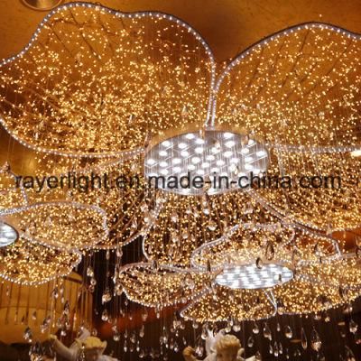 Hotel LED Big Decoration Flower Lights for Hall Decoration