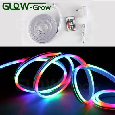 24V 5050 60LEDs/M LED RGB Neon Flex Light for Bedroom Decoration