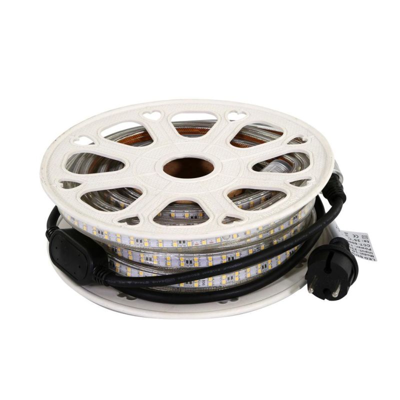 230V Work Light Construction Site Light LED Strip 2835-180 Linkable Design 10m Kit with Plug