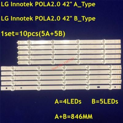 New Original 42 Inch for LG 42ln5300 Light Bar Lnnotek Pola 2.0 42 &quot;a / B Type Rev0.1 Aluminum Substrate Backlight