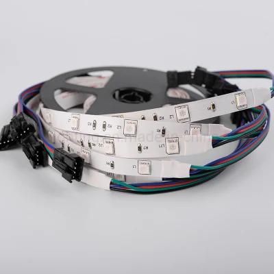 LED Light Strip SMD5050 RGB 60LED LED Strip 6W Warm White LED Strip Light