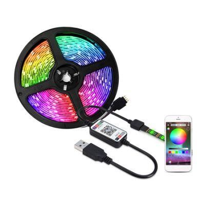 1m 2m 3m 4m 5m LED TV Light DC5V USB RGB Neon Backlight Smart LED Strip Light for TV HDTV Background Decoration Lighting