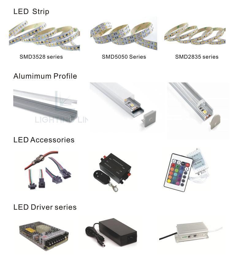 Stable Performance SMD2835 Constant Current 120LEDs/M DC 12V with RoHS CE AND FCC certification