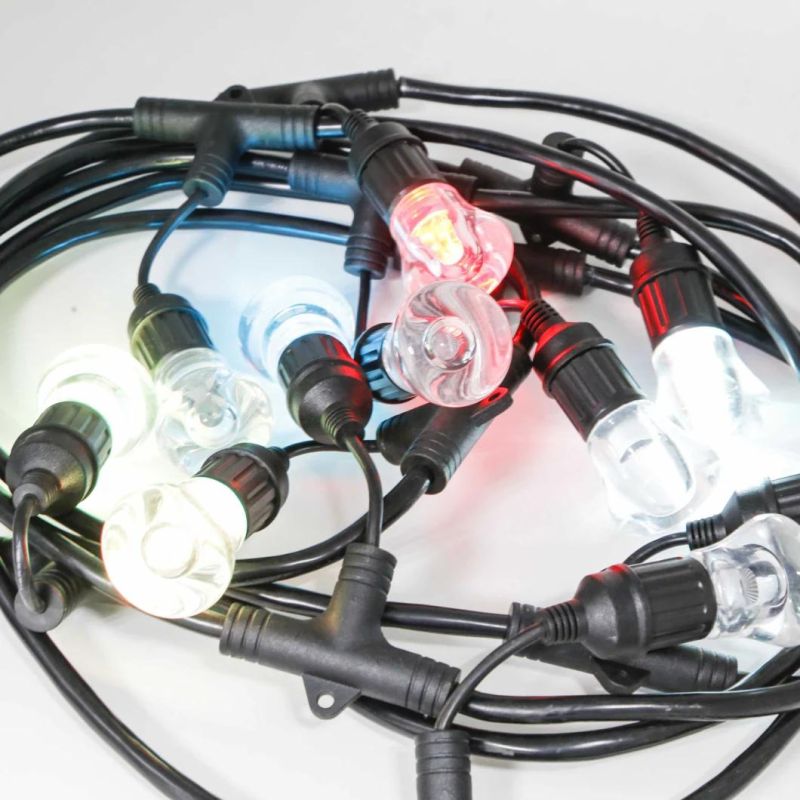 UL Water-Proof Outdoor Using LED String Lights Cord for Decoration