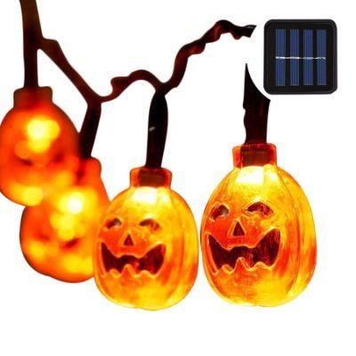 Halloween Pumpkin Solar String Light