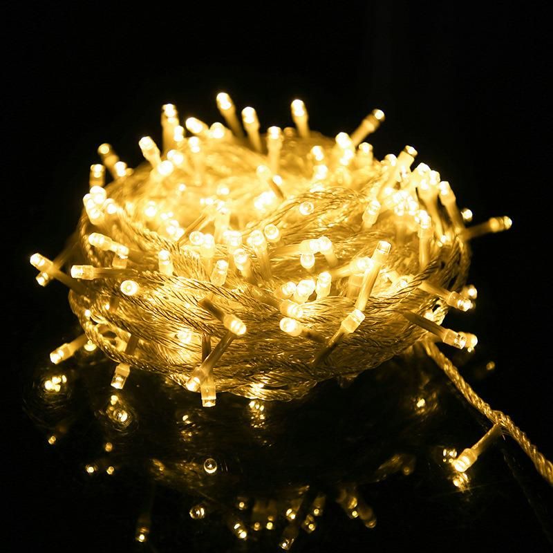 Decorations Waterproof Connectable Christmas LED Rubber String Lights