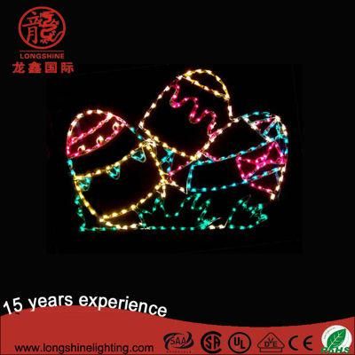 Longshine LED 2D Motif Easter Eggs Light