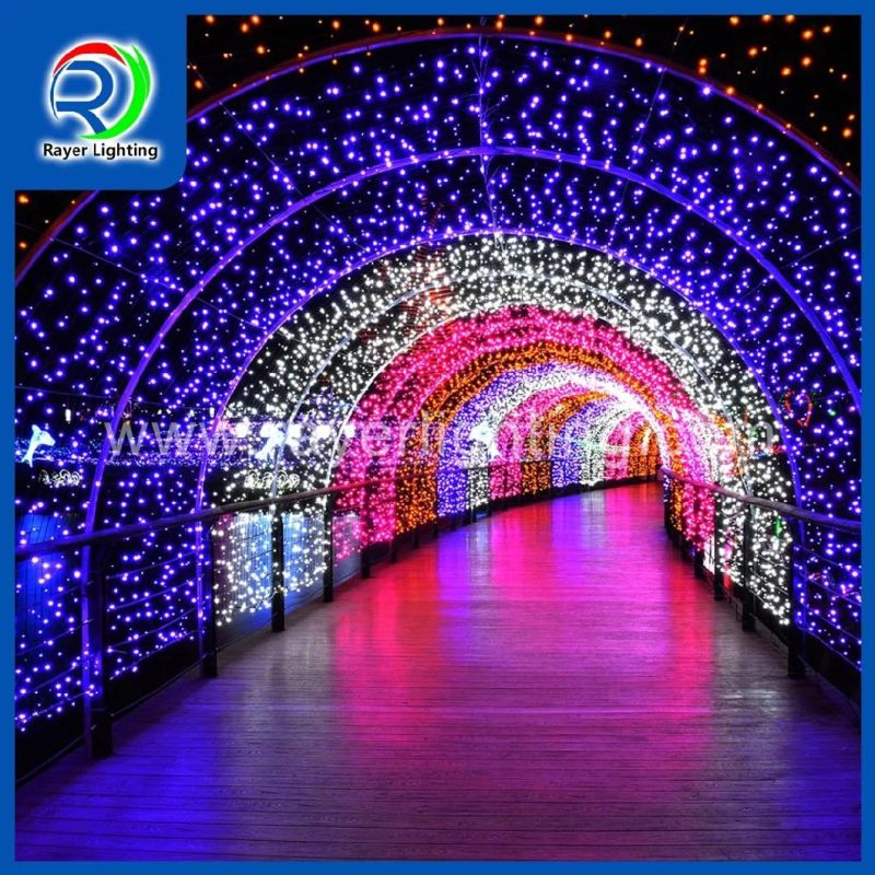 Outdoor Festival Home Garden Christmas Decoration Christmas Colorful LED String Light