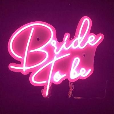 Wholesale China Factory Price Custom Bride to Be LED Flex Neon Sign