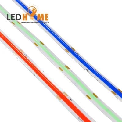 COB Flexible LED Strip Light R/G/B Single Color Dots-Free LED Rope Lighting