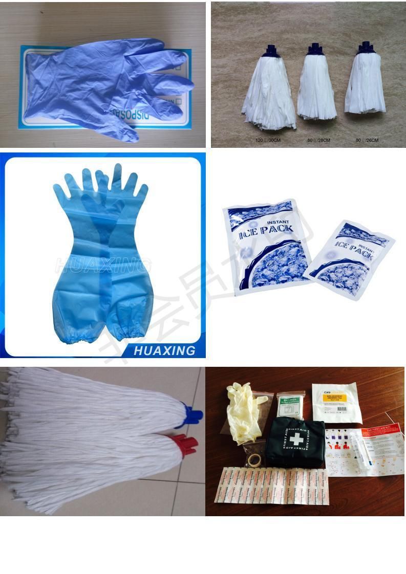 Customerization White/Yellow/Blue Disposable Emesis Bags