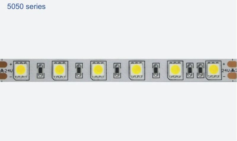 DC24V 15mm Width 120LEDs/M SMD5050 LED Flexible Tape Strip