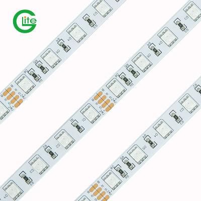 24V Flexible High CRI 5050 High Efficiency Dimmable RGB Tube Light