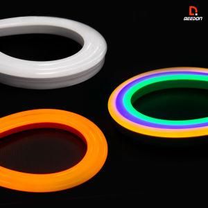 2PCS 20in APP Controlled Color Chasing LED Evenglow Strip Lights for Boat RV Car Interior Exterior Bluetooth Controller