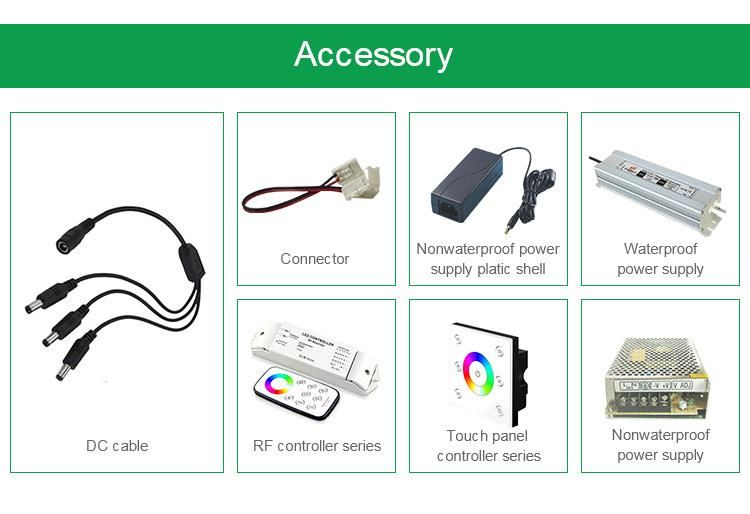 SMD3014 5mm PCB LED Strips with CE FCC