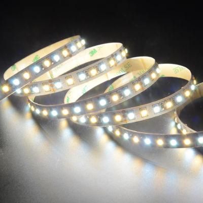 No UV/IR radiation 5days delivery time CCT SMD 3528 120LEDs/m LED Strip Light For bar