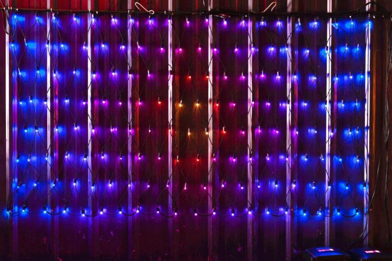 LED Net Lights Christmas Lights Show Addressable Projected Decoration