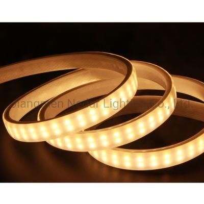 2835-180p Double Row Diffuse Strip Light 110V/127V/220V/230V/240V Milky Cover Anti-Dazzling Lighting Cinta LED, Fita LED, Tira LED