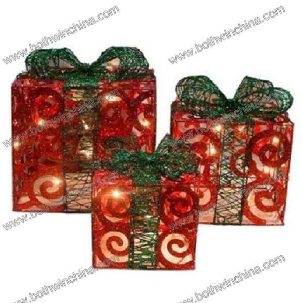 Gift Box Christmas LED Light with Certificates (CE RoHS)