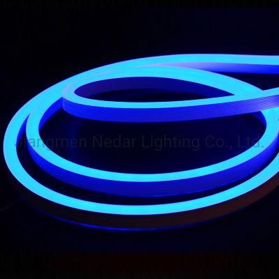 Christmas Light Home Decorate Mini Size 230V 8*16mm LED Flex Neon Blue Color with Ce/RoHS/IP65