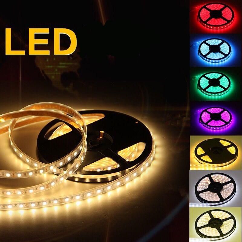 5m / Roll LED Strip 2835 Luminous Flux More Higher Than Old 3528 5630 5050 SMD LED Strip Light 60LEDs/M 12V Lamp String Decor