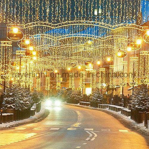 LED Fall Outdoor Wedding Hall Mall Party Decoration LED Christmas Curtain Lights