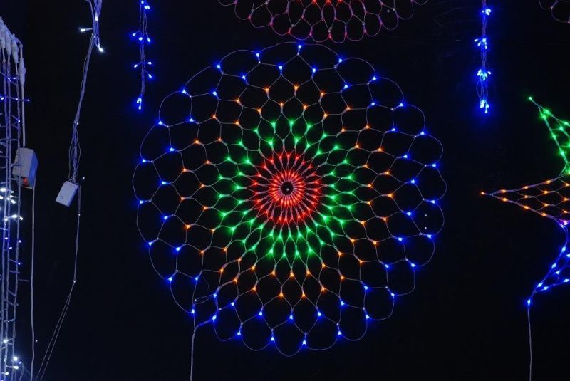 LED Christmas Festival Decorative Outside/Home/Garden Lighting LED Net Lights