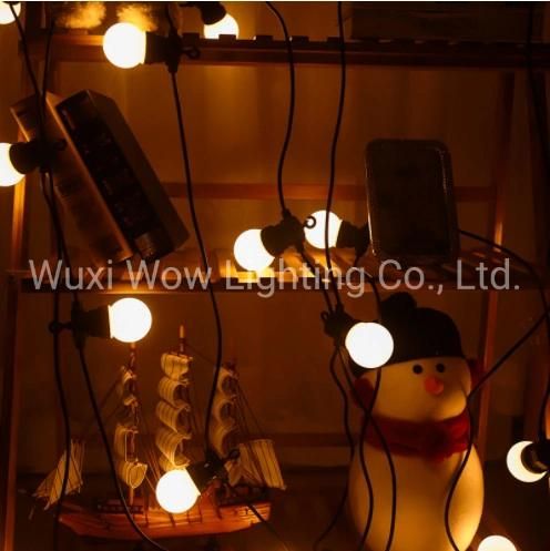 24vg50 Ball Bulb Lamp String LED Outdoor Running Horse Light Garden Garden Light Christmas Wedding Holiday Lights