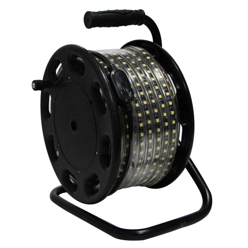 5050 Mobile Reel LED Strip Light, with Linkable Design, Max 100m, Work Light /Construction Site Light