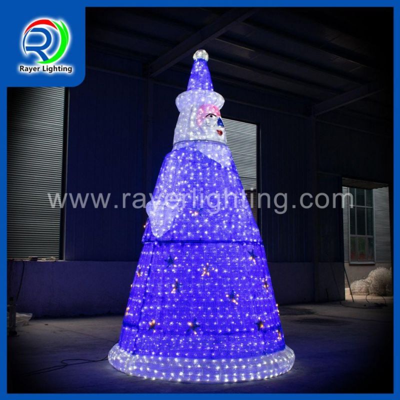 Christmas Decoration Chrismast Light 3D LED Motif Ligts LED Santa