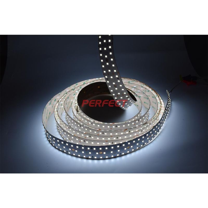 Hot Selling 24V Three Row Light Strip LED SMD 2835 Triple Row Flexible LED Strip Lights