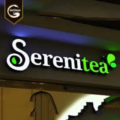 Company Signs LED Acrylic Light Channel Letters Outdoor 3D Acrylic Front Lit LED Shop Sign