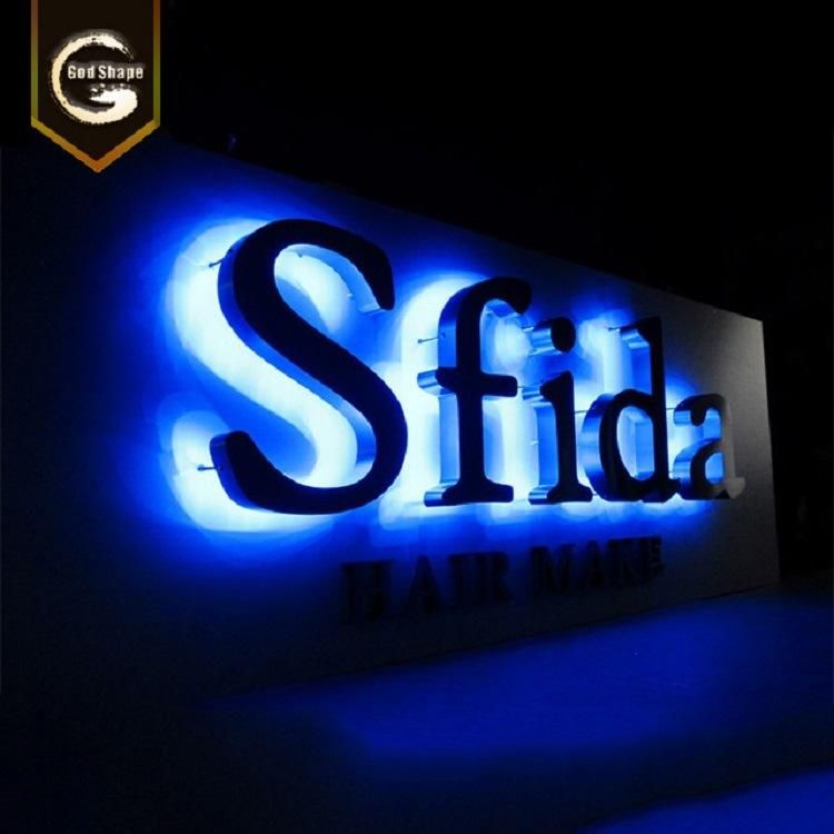 Outdoor Large LED Acrylic and Metal 3D Channel Letter for Advertising