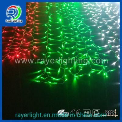 Shopping Mall Column Hall Festival Lights Holiday Hotel Outdoor Decoration LED Curtain Light