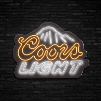 China Electronic LED Light Letter Word Decorative Custom Acrylic Beer LED Neon Sign