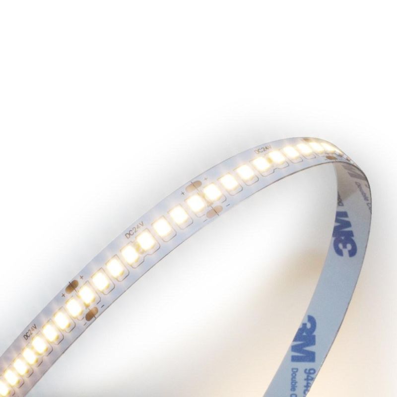 High Quality 24V Full Spectrum CRI>95 LED Strip 2835 with 240LEDs Per Meter R1-R15 All>95