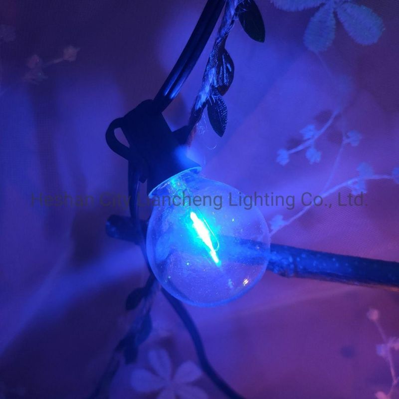 Liancheng G40 Colorful Shatterproof Christmas Holiday Fairy Light LED String