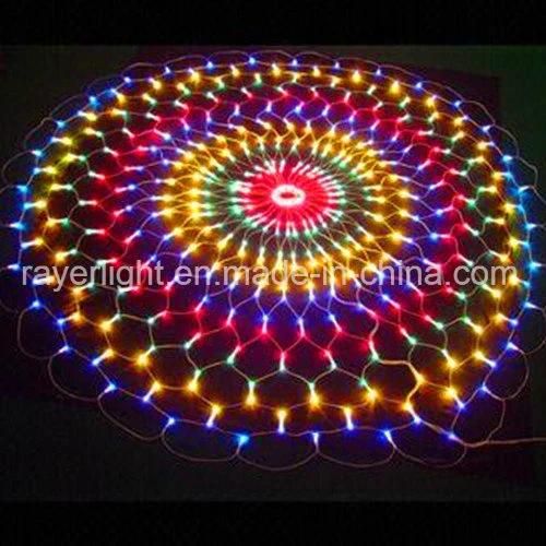 Holiday Lights Outdoor Programmed LED Christmas Deocration Net Lights