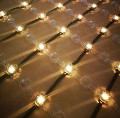 12VDC RGB LED Flexible Net Mesh Screen Pixel Light