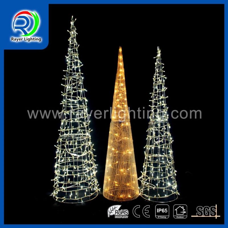 1.8m High Tree Lights Decorative LED Crystal Christmas Tree Decoration LED Motif Light