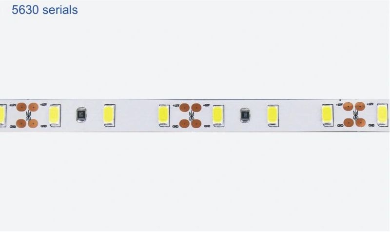 14.4W 10mm Width 60LEDs/M SMD5630 LED Flexible Tape Strip